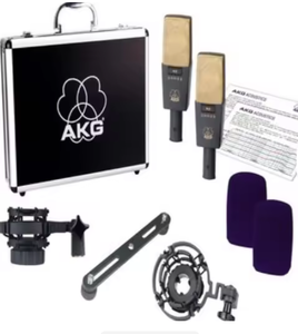 AKG Pro C414เครื่องเสียง XLII ไมโครโฟนคอนเดนเซอร์เสียงร้องสเตอริโอคุณภาพเครื่องมือช่าง - Product Image 3