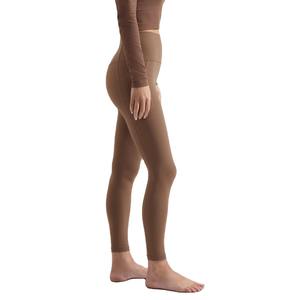 Leggings de yoga taille moyenne sans couture pour femmes, contrôle du ventre par compression, collants de levage de fitness, leggings solides - Product Image 6