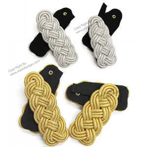 Cordón de hombro ceremonial Tablero de hombro dorado ALAMBRE DE ORO - Product Image 5