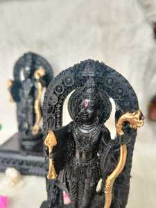 RAM Ji Murti พร้อม ayodhya Mandir โมเดล Shri RAM Ji Idol สำหรับบ้านวัดสำนักงานรถยนต์แผงหน้าปัดตกแต่งห้องของขวัญทางจิตวิญญาณ - Product Image 2