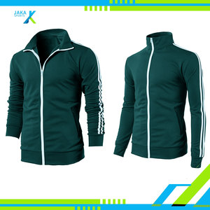 Mens Autumn Slim Fit Active <b>Track</b> <b>Jacket</b> Lightweight Knitted Zip Quick Dry Printed Customized Sportswear Casual Running Gym - Product Image 3