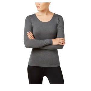Top Comodo da Donna 32 Degrees in Grigio Extra Small, Abbigliamento Casual Confortevole - Product Image 2