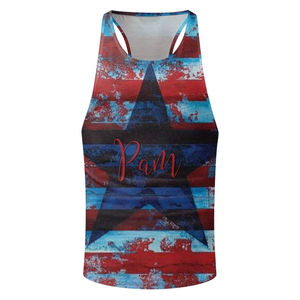 High Quality 100% Polyester Sublimated Tank Top For Men <b>Undershirt</b> Custom Design Color & Size Sublimation Men Tank Tops - Product Image 3