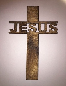 Unfinished Blank <b>Wooden</b> Cross Decoration for Handicraft Wood Crafts <b>Wooden</b> <b>Boxes</b> & Wall Signs for Creativity & Personalization - Product Image 3