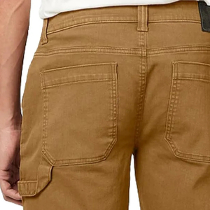 Venta al por mayor de pantalones vaqueros ligeros para hombre, pantalones cortos cómodos informales, 100% algodón, cintura media, patrón sólido, respetuosos con el medio ambiente, venta en línea - Product Image 4