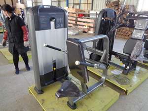 BM Equip Fitness <span class=keywords><strong>Gym</strong></span> Bank Running Gafas de sol Cable Machine Hacker Squat Side Shoulder Raising Machine Posición sentada - Product Image 5