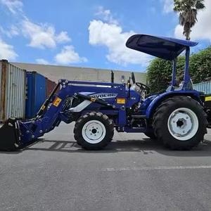 Tractor LOVOL M804 TB3 de 75 CV con cabina y cargador frontal, disponible en stock, entrega rápida - Product Image 2