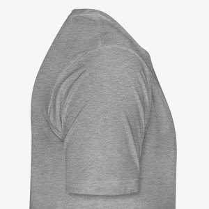 Camisetas Next Level Heather Gray al por Mayor, Diseño Personalizado Unisex, Transferencias Térmicas, Logotipo Bordado, Impresión Personalizada en Serigrafía - Product Image 3