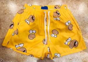 Custom Logo High Quality Breathable Quick Dry Mesh Shorts Double <b>Layer</b> 5 Inch Inseam Oversized Mens 100% Polyester Elastic Waist - Product Image 3