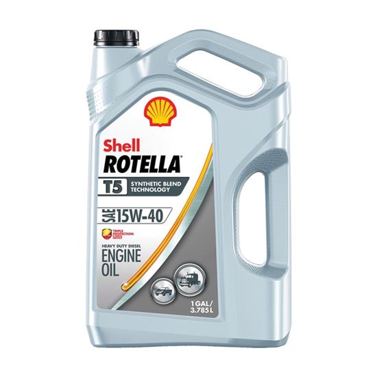 3 Pack 1 Gallon High-Performance for Rotella T5 Automotive Lubricant 15W-40 Motor Oil for Optimal Engine Protection
