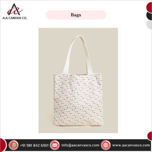 Distributeur mondial vendant des sacs fourre-tout pliables en toile de coton écologique de qualité supérieure à un prix de marché abordable - Product Image 5