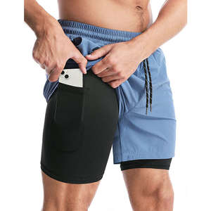 Shorts d'été pour hommes Sports d'été Basketball Running Shorts Wholesale Workout Men Jogger Blank Sweat Shorts - Product Image 6