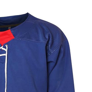Best Price Custom Team Ice Hockey Uniforms Breathable 100% Polyester Latest Design Best Sale Made in Pakistan - Product Image 5