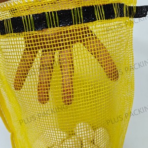 Sac à pommes de terre PP Leno Mesh écologique 50kg/50 lb pour l'agriculture bois de chauffage aubergine - Product Image 5