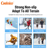Chaussures antidérapantes professionnelles, chaussures élastiques antidérapantes, crampons pour chaussures, couvre-chaussures, crampons pour glace et neige, pour chaussures de sport de plein air