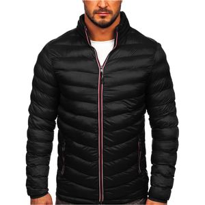 Wholesale Price High Quality Custom Winter Puffer <b>Jacket</b> Men <b>Duck</b> <b>Down</b> Bubble Fur Collar Waist Padding Men <b>Jackets</b> OEM Service - Product Image 1