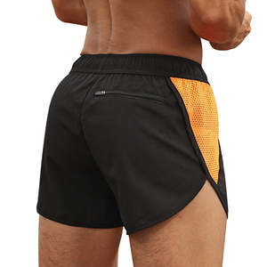 Shorts de sport décontractés pour hommes, été, fitness, séchage rapide, respirant, en maille, pour la salle de sport, la course à pied, la plage - Product Image 2
