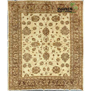 Tapis de Peshawar et de Khotan noué à la main, unique en son genre, 10'0 x 8'0 Pes_Kho_21 - Product Image 1