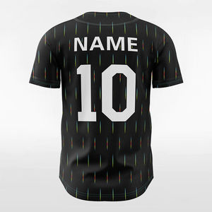 Camiseta de Béisbol de Malla Personalizada 2025, Transpirable, Cómoda, de Secado Rápido, Talla Grande, Poliéster OEM - Product Image 4