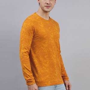 Chemise décontractée à manches longues pour hommes, coupe moderne avec motif imprimé en coton respirant de 220 grammes. - Product Image 4