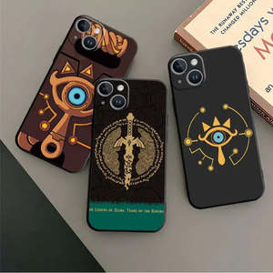 Cool the Legend Zelda pour iPhone 7Plus 11Pro 14Plus Coque de téléphone portable rigide en PC, Coque arrière artisanale givrée par sublimation - Product Image 3