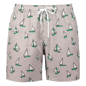 Pantalones cortos de playa con estampado para hombre, material cómodo de secado rápido, ideal para nadar, surfear y ropa de vacaciones con tamaño personalizado - Product Image 2