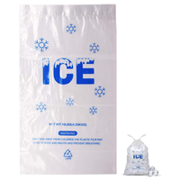 Bolsas Transparentes Personalizadas para Cubitos de Hielo al por Mayor | Bolsas Desechables de Plástico para Congelador con Sellador para Tiendas