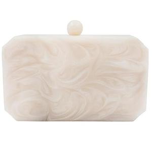 Pochette élégante en résine pour femmes, accessoire de mode avec une esthétique unique et une décoration à chaîne - Product Image 1