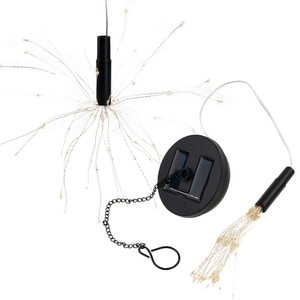 TG66764 Solar Blower Lamp Fireworks Garden 90 <b>LED</b> Solar <b>Tree</b> Lights - Product Image 2