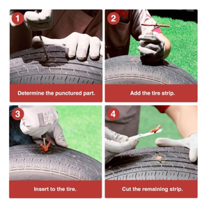 P6209 kit de réparation de pneu Sac kit de crevaison kit de réparation de pneu vélo pliable - Product Image 3