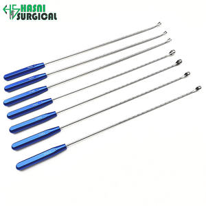 Kit d'instruments ACL PCL en acier inoxydable pour l'arthroscopie du genou, comprenant un extracteur de bande de tendon ouvert et fermé, pour usage médical sportif - Product Image 3