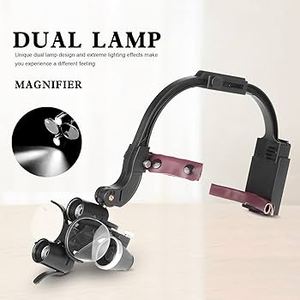 Hot Selling 2025 Nouveau design Phare avec loupe double lampe pour examen ENT... - Product Image 3
