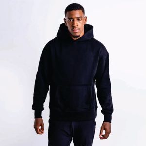 Sudadera con Capucha Unisex, Spandex/Algodón, Corte Regular, Ecológica, Transpirable, Estampada, Bordado Personalizado, Ropa Urbana, Otoño Invierno - Product Image 3