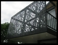 Cloison métallique moderne pour restaurant Cloison décorative pour séparateurs de pièces intérieures du fabricant indien
