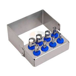 Premium CARE Trephine Set 8 Pcs Trephines Chirurgicaux Tranchants Orthopédique Neurochirurgie Dentaire Medic Instruments Mallette De Rangement - Product Image 6