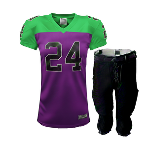 Uniforme de Fútbol Americano para Mujer Adulta al por Mayor, Jersey Deportivo de Poliéster de 205 g/m² - Product Image 5