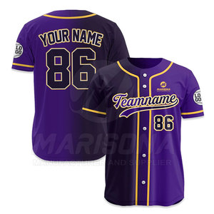 Camiseta de Béisbol de Talla Grande Más Vendida, Material Duradero, Color Sólido - Product Image 5