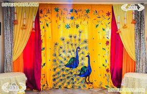 Decoración Perfecta para la Ceremonia Haldi de Boda, Decoración para la Ceremonia de Brazaletes de Boda Real, Decoración Colorida para la Ceremonia Vatna de Boda - Product Image 4