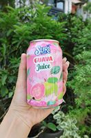 Suri Brand Versgeperst Gesteriliseerd Fruitsap Natuurlijk Gemengd Fruit 330ml Blikje Vietnam Puree Type Mango Sinaasappel Guave