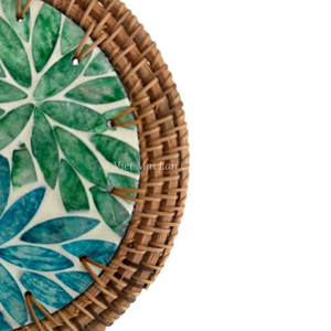 Mantel Individual de Nácar Estilo Bohemio con Ratán a Precio Razonable para Pedidos al por Mayor y Uso Diario Desde Vietnam - Product Image 2