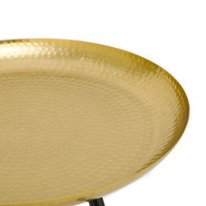 Modern Luxury <b>Round</b> <b>Gold</b> Stainless Steel Leg Top Coffee Tea <b>Table</b> Home Furniture Living Room Dining Elegant Center <b>Side</b> <b>Table</b> - Product Image 2