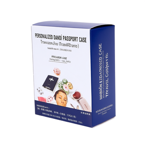 Étui de passeport personnalisé Dandi, gadgets de voyage - Product Image 2