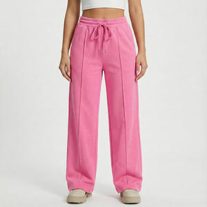 <span class=keywords><strong>Pantaloni</strong></span> da <span class=keywords><strong>Donna</strong></span> all'Ingrosso <span class=keywords><strong>a</strong></span> <span class=keywords><strong>Vita</strong></span> Media per Estate, Stile Baggy Streetwear, per Danza e Yoga, Gamba Dritta e Vestibilità Ampia - Product Image 3