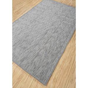 Alfombra Rectangular de Lana Gris y Negra Hecha a Mano, Alfombra de Peluche para Hogar y Exposiciones, Alfombra de Color Sólido Tejida a Mano para Habitación-Hwl-51 - Product Image 2