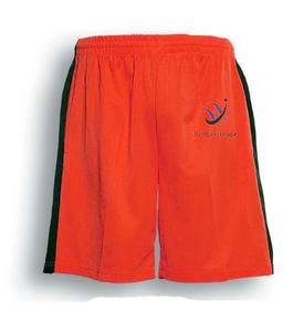 กางเกงขาสั้นผ้าแคนวาสสี100% แบบมีกระเป๋าโพลีเอสเตอร์สำหรับผู้ชายแห้งเร็วระบายอากาศได้ดีใส่ได้ทั้งชายและหญิงสไตล์ทึบ - Product Image 1