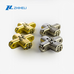 High Quality Adjustable Concealed Door <strong>Hinges</strong> For Folding Door Furniture Concealed Hidden Invisible Door <strong>Hinges</strong> - Product Image 1