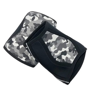 Genouillère imprimée camouflage en néoprène à haute élasticité Support et protecteur universels de 7mm d'épaisseur Genouillère chauffante spontanée - Product Image 3