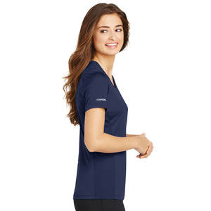 Camisetas negras de corte holgado con cuello redondo y logotipo gráfico de manga corta para mujer - Product Image 6