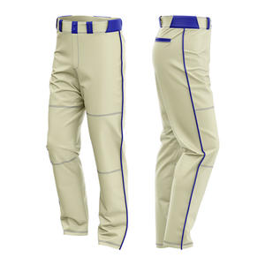 Pantalones de Béisbol Profesionales Personalizados, Diseño Personalizado con Logotipo Propio, Cómodos, Transpirables, de Secado Rápido, Talla Grande - Product Image 4