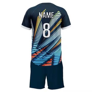 Vente en gros Ensemble de vêtements de sport de rugby football confortables personnalisés Vêtements respirants avec nom d'équipe sublimé pour les équipes fabriquées - Product Image 6